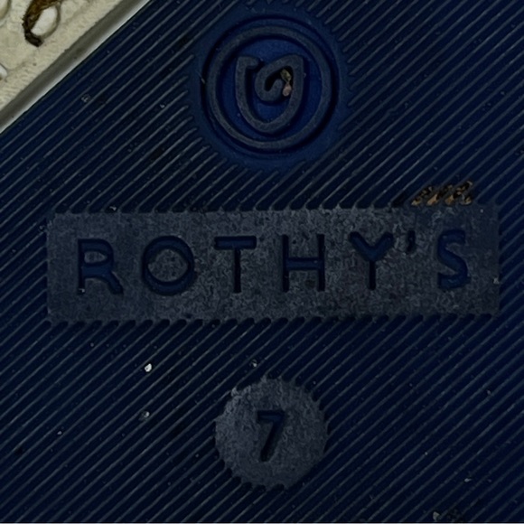 ROTHY'S steel grey original slip-on loafer sneakers, size 7 - Picture 6 of 10